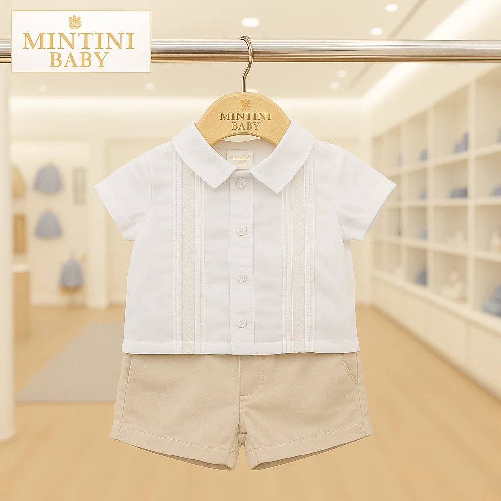 MINTINI BABY TOP & SHORTS SET