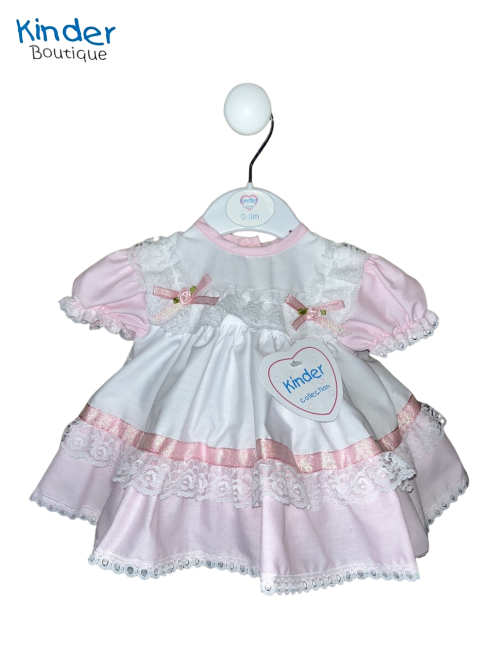 SPARKLE RIBBON LACE DRESS