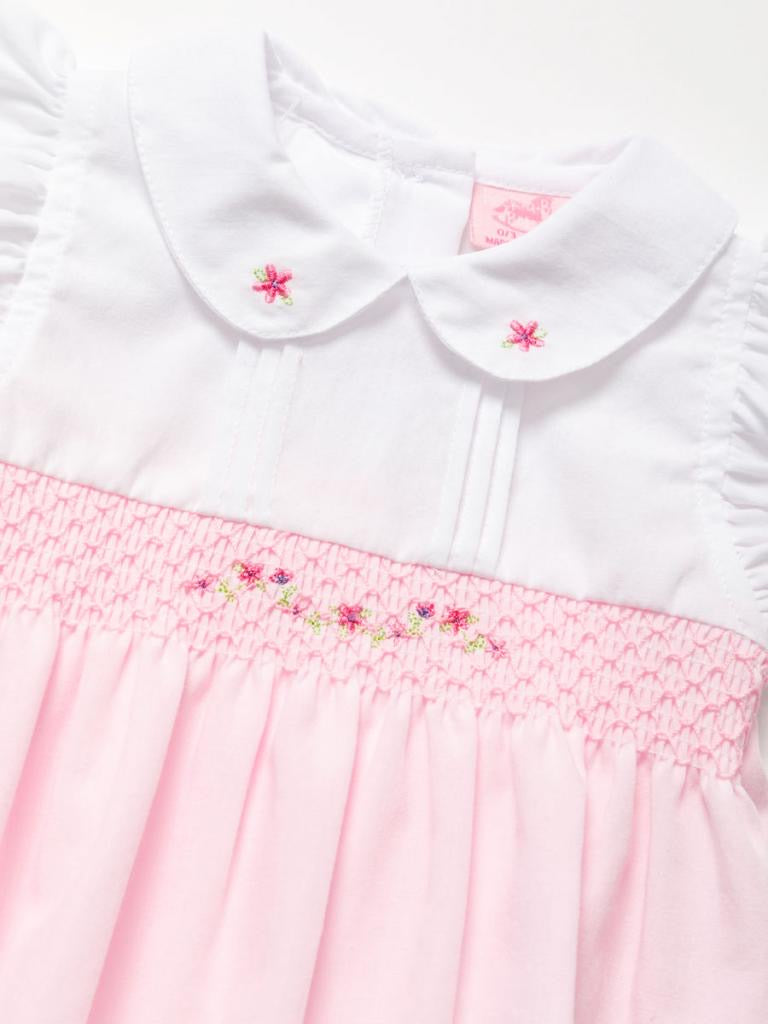 ROCK A BYE BABY - FLOWER SMOCKED ROMPER