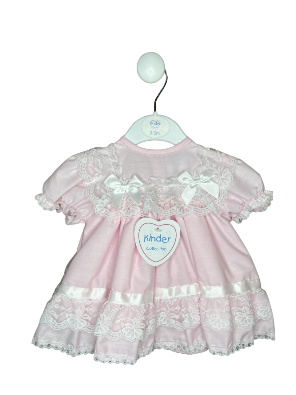 ROSE LACE FRILLY PUFFBALL DRESS