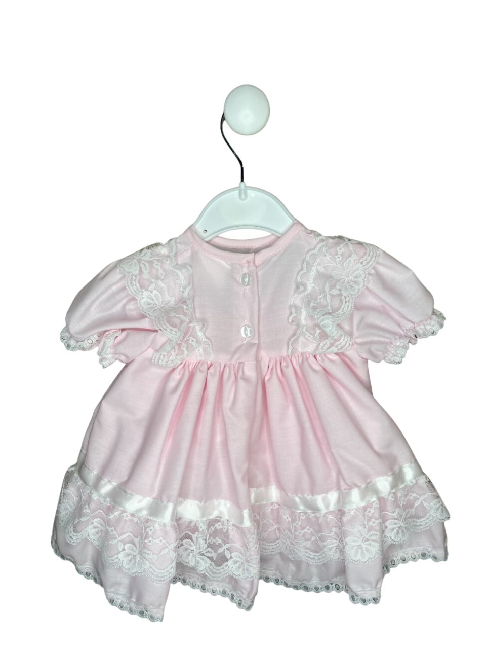 ROSE LACE FRILLY PUFFBALL DRESS