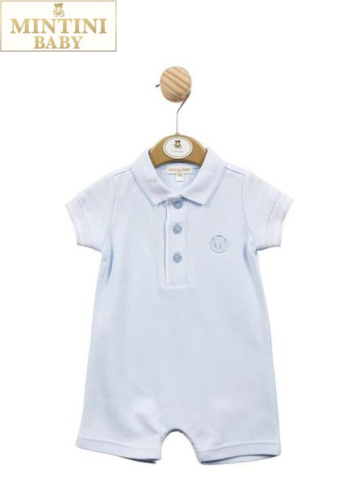 MINTINI BLUE BOYS ROMPER